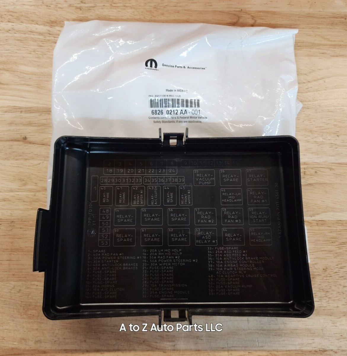 NEW 2015-2019 Dodge Challenger Under Hood Power Dist. Fuse / Relay
