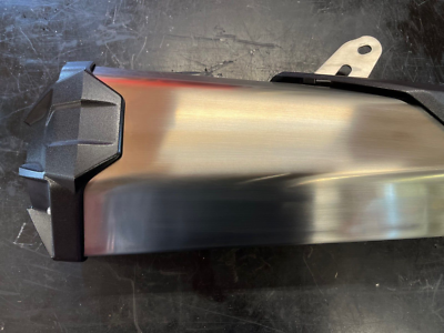hide ❗️ NINJA ZX1000SX ZX 1000 SX MUFFLER HEAT SHIELD BODY COMP