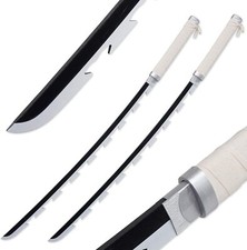 Set of Wooden Demon Slayer Inosuke Hashibira Samurai Sword Katana Cosplay Weapon