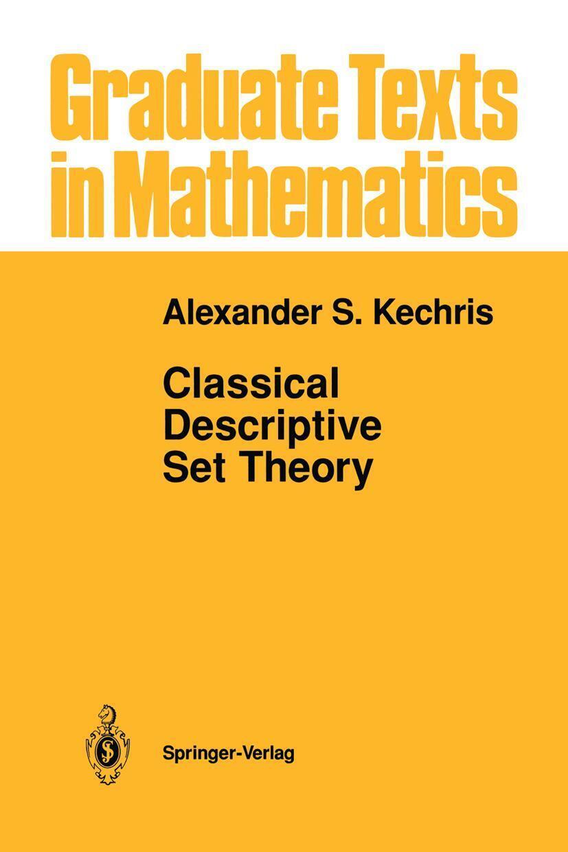 Thumbnail - Alexander Kechris | Classical Descriptive Set Theory | Buch | Englisch