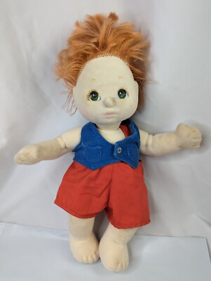 Mattel My Child Doll Red Hair Green Eyes 1985 15 Inch Needs TLC