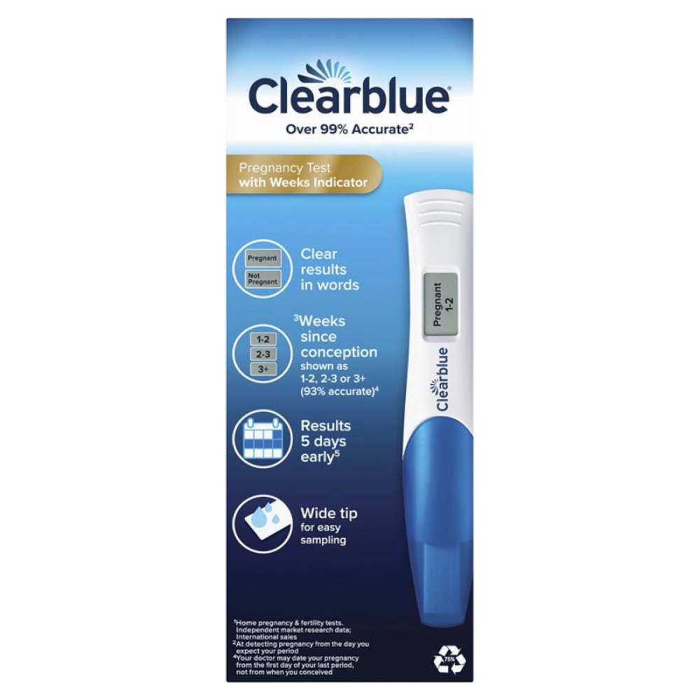 Clearblue Digital Clear Blue Prueba De Embarazo Precio Inkafarma