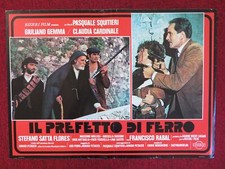 IL PREFETTO DI FERRO ITALIAN FOTOBUSTA POSTER GIULIANO GEMMA C. CARDINALE 1977