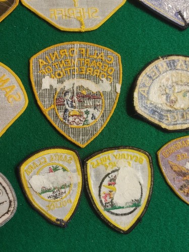 Lot (16) Vintage unbenutzt verschiedene California Police Corrections Patches CHiP's - Bild 10 von 11