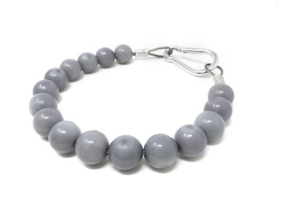Flagpole Beaded Silver/Gray Retainer Rings Slings Counterweights USA Made Flag