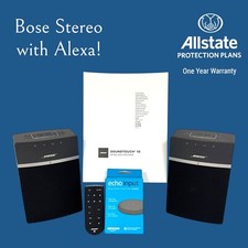 ✅ Bose SoundTouch 10 Sistema di Altoparlanti Wireless Nero, Coppia Stereo ALEXA, Garanzia