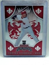 Carter Kieboom 2019 Chronicles Crusade - #18 SILVER RC - Washington Nationals