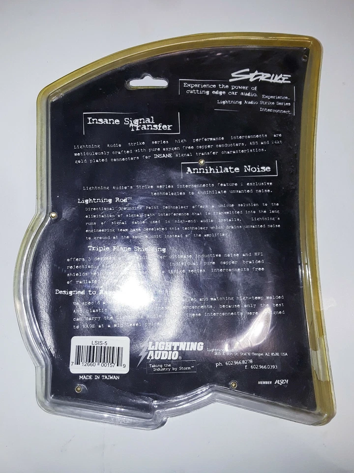 Lightning Audio LSIS-5 | Strike 16' Interconnect Cable (New!) - Image 2 of 2