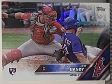 2016 Topps Update Series Rainbow Foil Jett Bandy #US24 RC Los Angeles Angeles