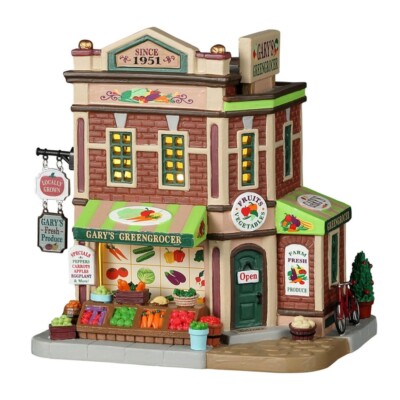 LEMAX 25886 - GARY''S GREENGROCER, B/O LED
