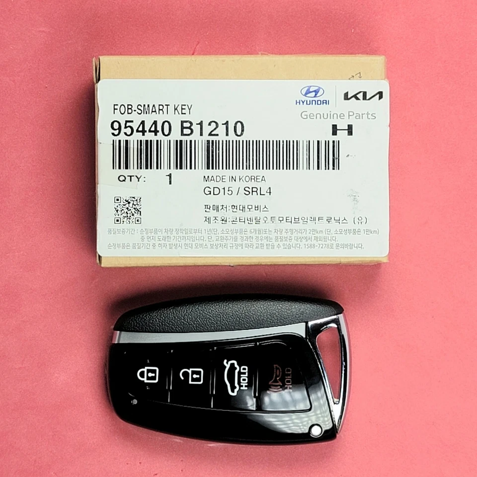 SY5DHFNA433 NUEVO FABRICANTE DE EQUIPOS ORIGINALES 2015-2016 Genesis sedán llave inteligente sin llave 95440-B1210 Foto 3 de 3