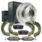 Bremsbeläge Bremsscheiben Bremsbacken hinten für Mitsubishi Outlander Lancer VII