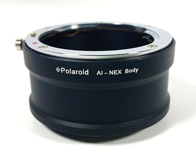 Polaroid Bayonet Lens Adapter for NIKON AI & NEX
