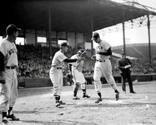 Ted Williams  Pesky Dimaggio 8X10 Photo - 1948 Red Sox