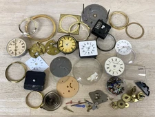 Clockmakers Tools Parts Lot Clock Parts Vintage Brass Arms