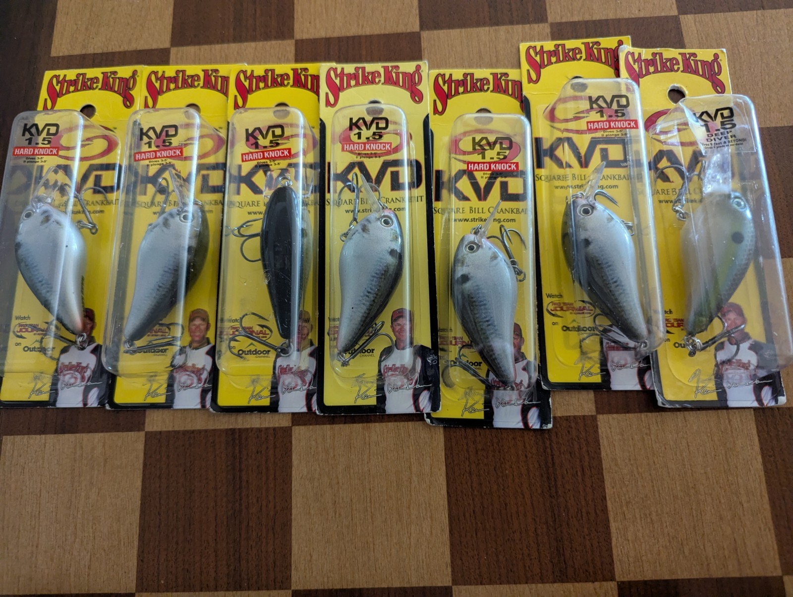 Lot 51x Strike King KVD 1.0/1.5/2.5/Pro Model 5/Splash/DAWG/Elite/Jerkbait NEW - Image 11
