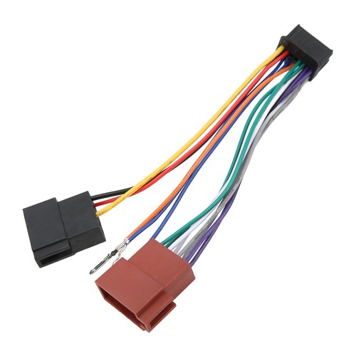 New ISO Wiring Harness Connector Adapter Car Stereo Radio Harness Connector For - Picture 5 of 12
