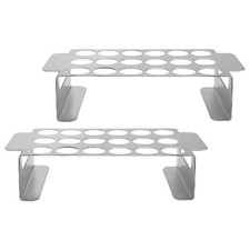  2 Pcs Bbq Accessories Barbecue Utensils Grill Rack Outdoor Chili Peppers