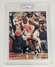 Michael Jordan - PSA Type 1 photo - 1997 - photographer signed