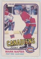 1981-82 O-Pee-Chee Mark Napier #178 0m8e