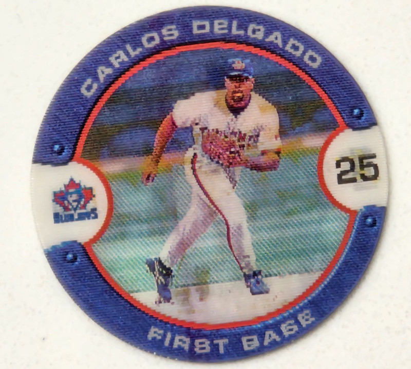 CARLOS DELGADO TORONTO BLUE JAYS Baseball PUERTO RICO Aguadilla Coin Ficha Token