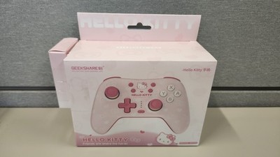 Nintendo Switch Hello Kitty Hall Effect Pink Controller, Wireless...Brand NEW!