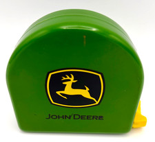John Deere Kids Self-Retracting Tape Measure Toy Measuring Tool Boys Girls Green