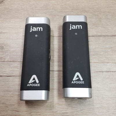 2 APOGEE JAM Studio Quality Guitar Input Interface- No Cables-Untested