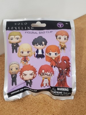 Solo Leveling Figural Bag Clip Series 1 Mystery Limited Edition Anime Keychain