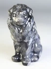 Natural Flash Larvikite Quartz Crystal Stone Carved Lion Reiki Healing /Gift