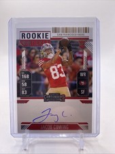 2024 Panini Contenders Optic - Rookie Ticket RPS Autographs Jacob Cowing #139 RC