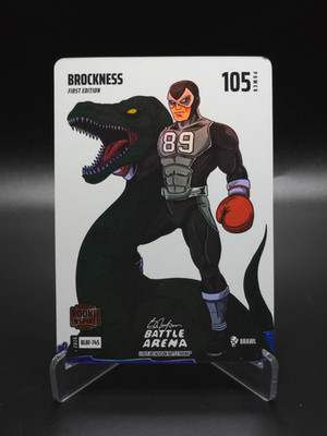 BrockNess ''Brock Bowers'' 2026 Bo Jackson Battle Arena Blizzard Battlefoil Brawl