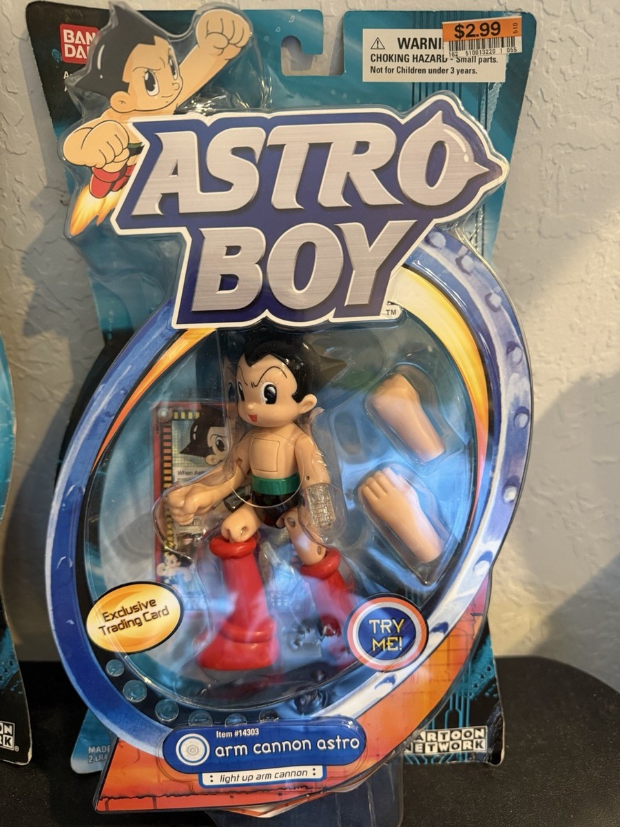 Set Of 2 2004 Bandai ASTRO BOY ANIME Searchlight Astro & Arm