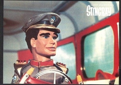 Moderne TV-SERIE Postkarte: Gerry Andersons STACHELROCHEN. Kostenloser Versand UK