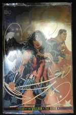 JUSTICE LEAGUE 28 DC CONVENTION FOIL VARIANT COMIC SEALED DODSON SNYDER 2019 NM