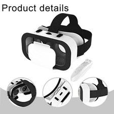 ABS VR Headset for iPhone and For Android with Customizable Lens Settings