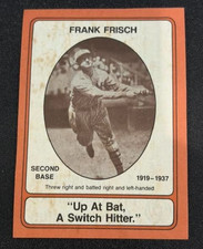Top 10 Frankie Frisch Baseball Cards 23
