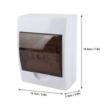 *3 Way Box For 63A 30mA RCD+3MCB(6A+16A+32A) Power Supply Consumer Unit 230