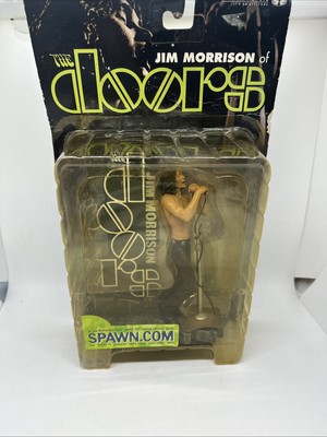 McFarlane Toys Jim Morrison The Doors Spawn Action Figure Sealed Damaged Box