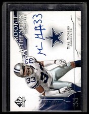 2009 SP Authentic/999 / Mike Mickens ROOKIE ON-CARD AUTO /999. rookie card picture