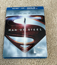 Warner Bros. Man of Steel Blu-ray DVD Digital Copy Zack Snyder 2013