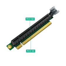 1x PCIe 90 /180 PCI-E PCI 16X Extender Riser Adapter Card for 1U 2U PC Server
