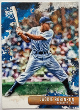 2019 Panini Diamond Kings Baseball #29 Jackie Robinson - Brooklyn Dodgers