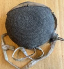 Civil War 1800’s Bullseye Canteen with Wool Cover Original Strap