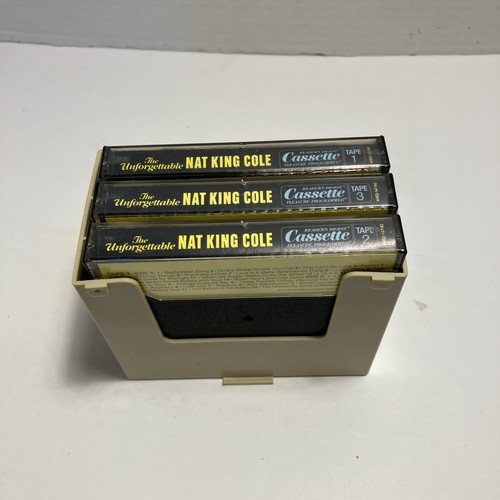 The Unforgettable NAT KING COLE - With Holder Collection Set of 3 Cassettes - Imagen 3 de 10