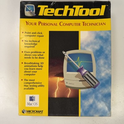Micromat TechTool Pro 2 Mac OS System 7+ Diagnostics Utility Software Floppy