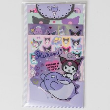 Kuromi Sanrio Sticker Set 100 Designs 200 Pieces 1 Sticker Japan