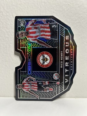 2021 Panini Obsidian Vitreous Electric Silver Pulsar /99 Rico Henry Rookie RC