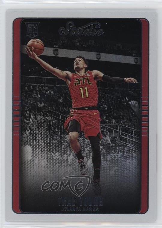 2018-19 Panini Chronicles Studio Trae Young #298 w5b