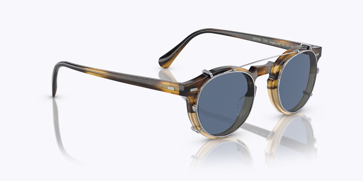 Oliver Peoples 0OV5186CM Gregory peck clip 503680 Silver/Blue